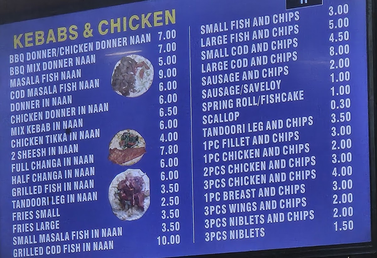 Hajee's Original Menu - Image 2