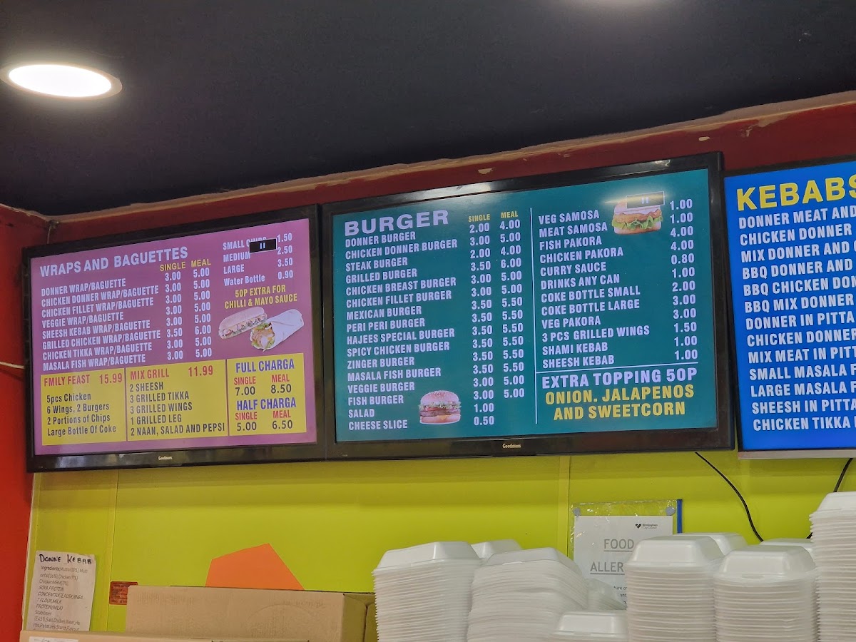 Hajee's Original Menu - Image 6